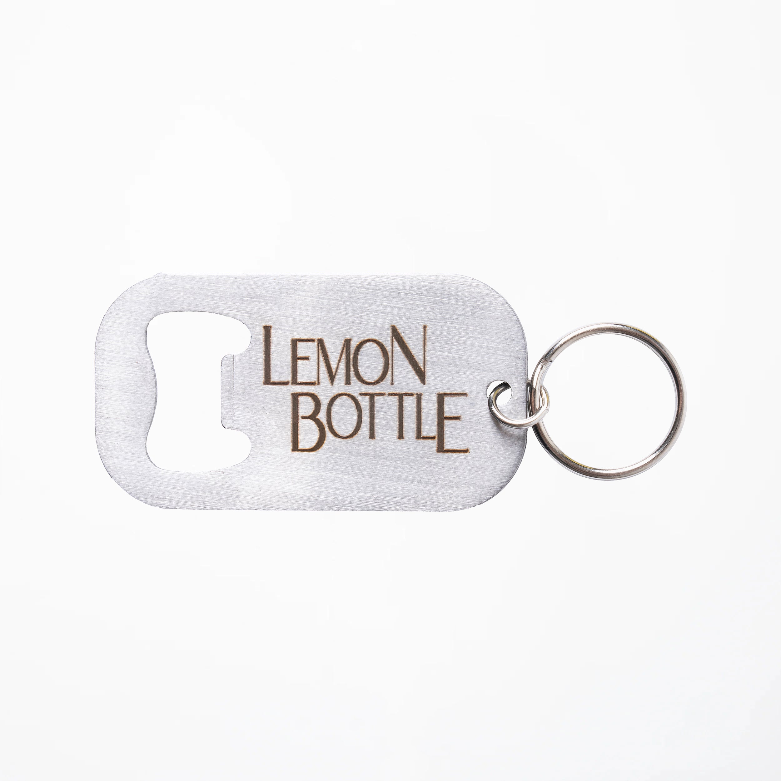 LEMONBOTTLE Bottle Opener Keychain  (Need to Ask)