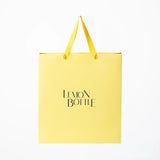 LEMONBOTTLE yellow shopping bag