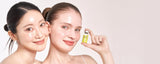 LEMONBOTTLE ampoule vials lined up on a clean laboratory-style background