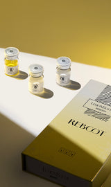 LEMONBOTTLE Reboot vials for skin glow treatments